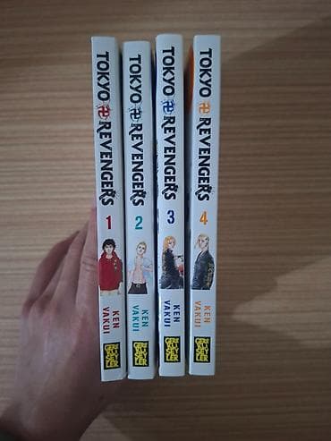 Elektrik nəqliyyatı: Manga set tokyo revengers 1-2-3-4 barter var — 3