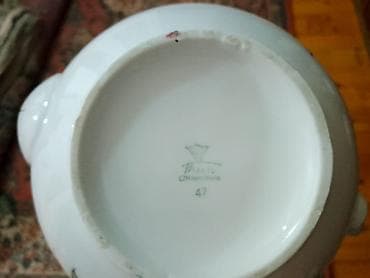çaydan: Çay dəsti, rəng - Ağ, Farfor, 6 nəfərlik, Çexiya — 2