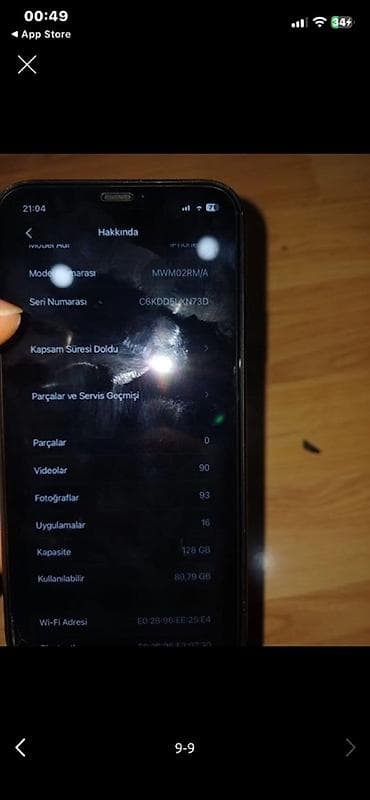 iphone 11 sadə: IPhone 11, Qara, Face ID — 8
