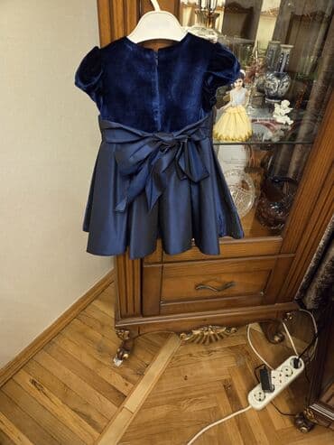 джинсовое платье для девочки: Don, Ziyafət, 1 - 2 yaş — 2