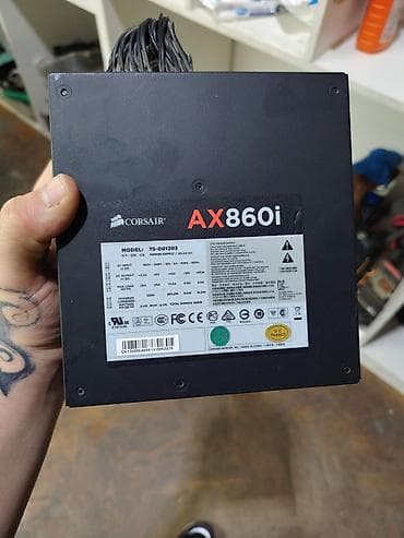 Corsair AX860i – tam modulər ATX kompüter güc bloku - Model: AX860i