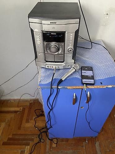 Radio: Original sony musiqi mərkəzi. Aux bluteooh radio karoke var. Tam — 7