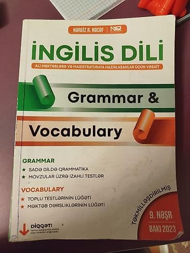 inglis dili kurs: İngilis Dili – Grammar & Vocabulary” Nərgiz R. Nəcəf Nəşr: 9-cu — 1
