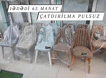 restoran stul: Yemək masası və mətbəx üçün yumşaq oturacaqlı stullar. Stullar modern — 2
