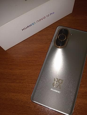 4 g modem: Huawei Nova 10 Pro, 256 GB, rəng - Gümüşü, Barmaq izi — 1