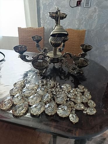 Çılçıraq, 6 lampa, Metal
