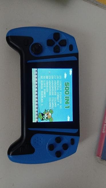 Portativ retro oyun konsolu – 500-in-1 - Daxili 500 klassik oyun