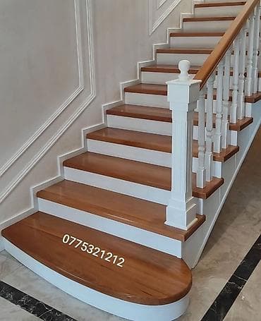 gence taxta: Yeni Pilləkən məhəccəri, Taxta, Pulsuz çatdırılma — 7