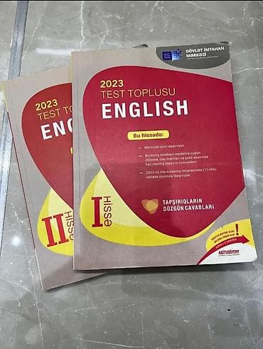 Книги и журналы: ❗️YARI QİYMƏTƏ ƏLA VƏZİYYƏTDƏ TEST TOPLUSU❗️içi təptəzədi. 2023 — 3