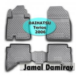 ayaqalti rezin: Novline daihatsu terios 2006 ucun poliuretan ayaqaltilar "aileron" — 1