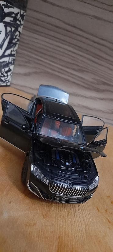 Bmw 1:24 Ölçü 760li Səsləri işıqları işləyir Cüzi kasmetik boya — 3