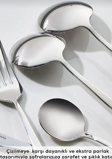 sufre: Porto Elegance 60 Parça 12 Nəfərlik Çəngəl-Qaşıq-Bıçaq Dəsti - — 6