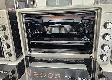 soba: Duxovka Bosch, Elektrik, rəng - Boz, Ayrıca dayanan, Yeni — 7