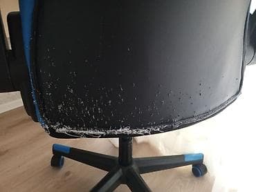 divan yuma: Oyun/ofis kreslosu – mavi-qara rəngdə Xüsusiyyətlər: - Ergonomik — 2