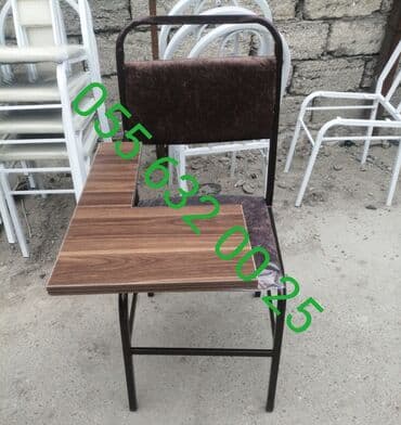 bağça üçün: Yeni, Kvadrat masa, 4 stul, Açılmayan, Stullar ilə, Metal, Azərbaycan — 29