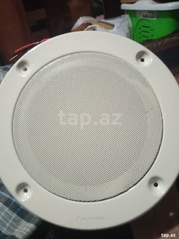 Усилители: Новый Panasonic Колонка, Тип - Акустическая, цвет - Белый — 3