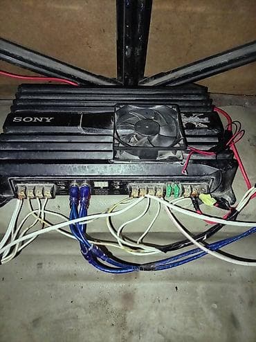 ikinci el televizor: Sony avtomobil gücləndiricisi (amp) 6 kalonka rahat oxudur qızmar atma — 3