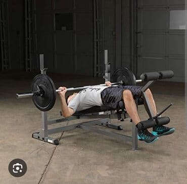 ştanq qrifi: Çoxfunksiyalı trenajor skamyası – ştanq üçün rekli (inklinasiya) və — 10