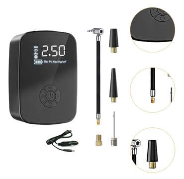 təkər üçün xamut: Avtomobil kompressoru – sürətli və dəqiq şişirtmə Xüsusiyyətlər — 5