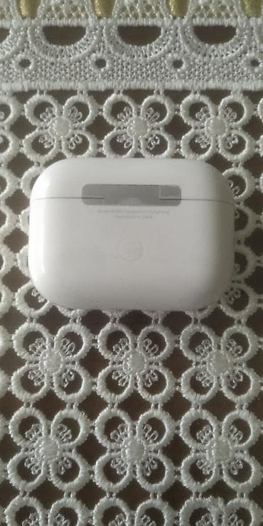 iphone 14 pro ekranı: İşlənmiş Simsiz (Bluetooth) Qulaqcıqlar, Apple, rəng - Ağ — 3