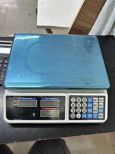 qapan: Elektron ticarət tərəzisi - Platforma: geniş metal çəkim səthi — 4