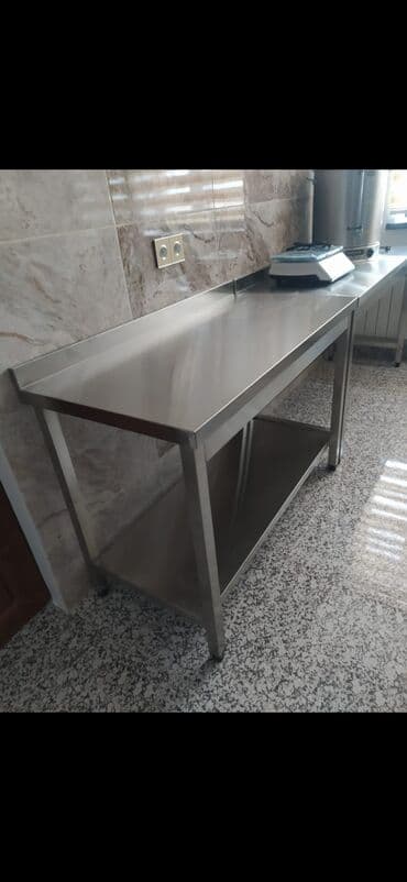 стол деревянный кухонный: Прямоугольный стол, Нераскладной — 22