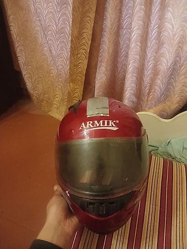 Motonəqliyyat: Motodəbilər üçün tam üzlü kask Brend: ARMİK (yan hissələrdə NANJIREN — 3