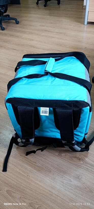 restoran avadanliq: Məhsul: Wolt çatdırılma çantası (sırt çantası tipli termal box) - — 2