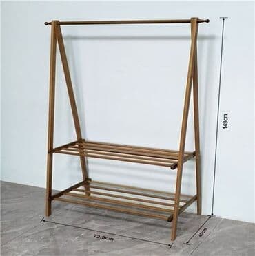 Home Store: Asılqan rəf -Ölçü: 149*72*40sm -Paltar aslqani muxtəlif geymlərnizi