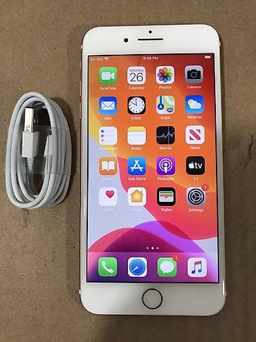 samsung. note 8: IPhone 7 Plus, 32 GB, White Titanium, Barmaq izi — 1