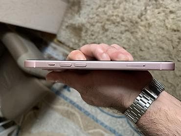 apple vacth: IPhone 15, 128 GB, Çəhrayı, Zəmanət, Simsiz şarj, Face ID — 5