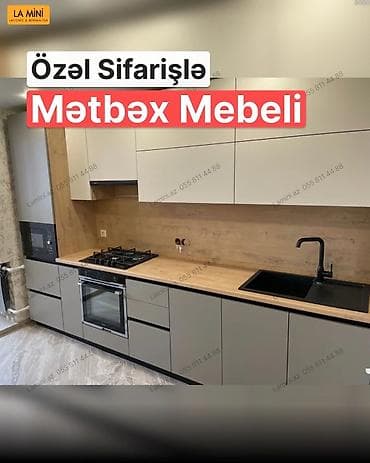 Özəl sifarişlə hazırlanmış mətbəx mebeli - Minimalist və müasir lalafo.az -da Özəl sifarişlə hazırlanmış mətbəx mebeli - Minimalist və müasir