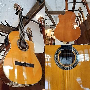 smiger: Elektro klassik gitara Smiger EC320-39E Simlərin sayı: 6 Çanta və — 1