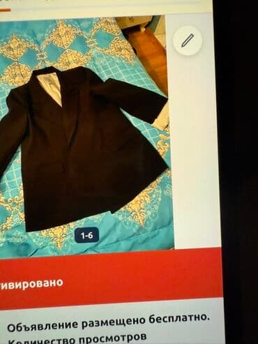 kişi ucun klassik qara kostyum: Pencək, M — 3