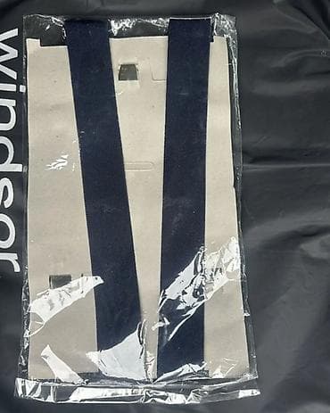 Kişi üçün tünd göy asqı (suspender) - Rəng: tünd göy - Model — 1
