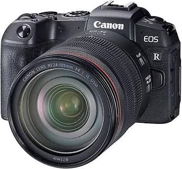 canon adapter: Canon EOS R güzgüsüz fotoaparat + RF 24-105mm F4 L IS USM obyektiv - — 1