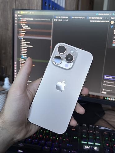 IPhone 16 Pro, 256 ГБ, Серебристый, Face ID at lalafo.az IPhone 16 Pro, 256 ГБ, Серебристый, Face ID
