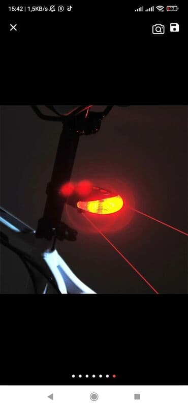 velo aksesuari: Salam eziz musderilermiz yeni gelen arxa stop lazermiz gelib — 3