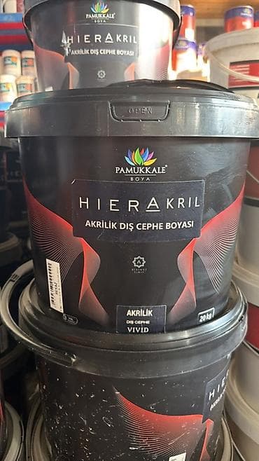 su dashi: Akril Fasad üçün boya, 20 kq, rəng - Ağ, Suya davamlı — 1