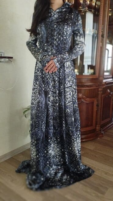 Ножи: Повседневное платье, Макси, M — 1