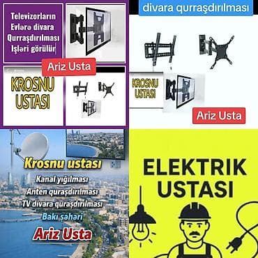 Kronşteynlər: Televizor ustası Krosnu ustası Krosna antena ustası Peyk antena — 2