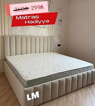 Yeni, İkinəfərlik çarpayı, Matras ilə lalafo.az -da Yeni, İkinəfərlik çarpayı, Matras ilə