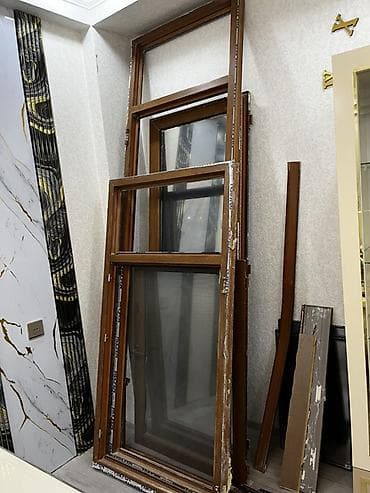 3d panel baku: Bina eviycun balkon qapi pencere setqasida var — 1