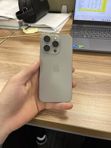 iphone 7 plud: IPhone 15 Pro, 128 GB, Gümüşü, Face ID — 4