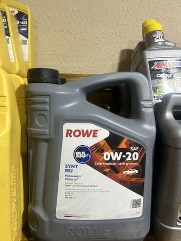 turbo mator: ROWE mühərrik yağları – Almaniyada istehsal (HIGHTEC Made in Germany) — 4