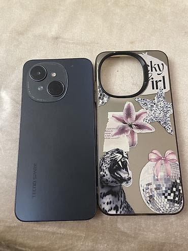 Tecno Spark Go, 64 GB, rəng - Qara, Qırıq — 4