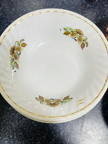 yemek servisi: Nahar dəsti, rəng - Ağ, Keramika, 6 nəfərlik — 4