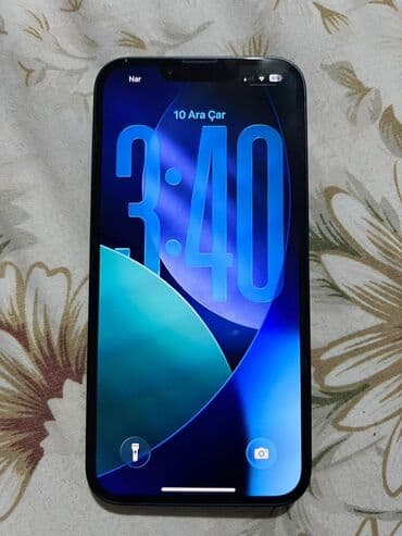 IPhone 13, 128 GB, Göy, Face ID