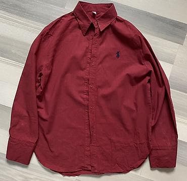 polo classic şalvar: Köynək, Ralph Lauren, rəng - Qırmızı — 1