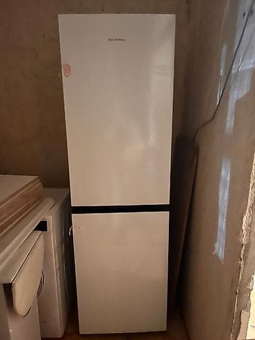 Кухонные плиты и варочные поверхности: Б/у 2 двери Hoffman Холодильник Продажа, цвет - Белый — 4